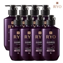 려 자양윤모 9ex 탈모증상케어 샴푸400ml 5종, 중건성두피용-8개