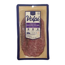 쉐프스월드 VOLPI 볼피 페퍼드 살라미슬라이스 113G(로마노 살라미), 1개, 113g