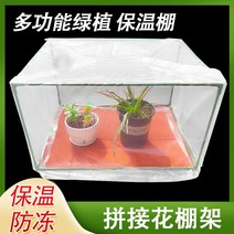 온실장 조립식 미니 비닐하우스 설치 시공 스마트팜 화분 덮개 식물 단열 창고 방수 즙이 많은 녹색 온실 꽃 겨울 방, [10] 길이 92x47 폭x47 높음스트럿 볼드형 2