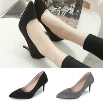 QYK901982뽀족코 스틸레토힐 직장인 회사 출퇴근 정장 구두