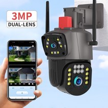 CCTV 방범 보안 감시 IP 카메라 현관 문 스마트폰 가정용 매장 무선 초소형 펫 씨씨티비 3mp 듀얼 렌즈 ptz 야외 ip 비디오 기록 속도 돔 wifi cctv 사이렌, 3mp 없음 sd 카드, 미국 플러그