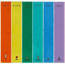 BT21 이름자수 단체기념 모임 생일선물 답례품, 1개, 코야_블루