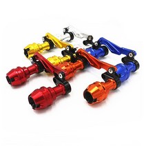 우리파파 오토바이 머플러 슬라이더 크루심 125, NO.2 레드