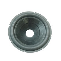 IKEY 구매 2 개/몫 10 "서브 우퍼 비 프레스 용지 콘 폼 에지 링 직경 250mm 음성 코일 자동차 스피커, 한개옵션0