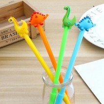 공룡 볼펜/0.5mm/젤볼펜/다이노볼펜/사은품/판촉볼펜/대량구매/캐릭터볼펜/문구/팬시/예쁜볼펜/선물, 다이노랜덤