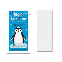 [KC인증] 펭순이 붙이는 아이스 쿨 패치 쿨패치 냉찜질, 1개