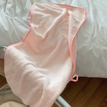 오각별 목욕수건 부드러운 흡수 목욕타월, 핑크색, 34x75cm