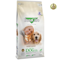 라이브잇 보나시보 어덜트 큰알갱이 강아지 건식 사료, 8개, 15kg, 양