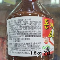 루비스몰 달콤매콤새콤 돈비후까스소스 3.6kg(돈까스), 상세페이지 참조, 본상품선택