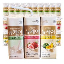 뉴케어 구수한맛 딸기맛 단호박맛 3가지맛 10팩씩 30팩 일반 환자 균형 영양식, 200mlx30팩