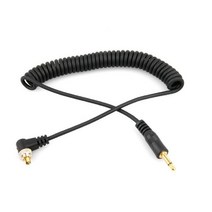 10pcs DSLR 카메라 액세서리 PC 3.5mm 플래시 동기화 케이블 코드 나사 잠금 남성 PC-3.5mm 캐논 니크