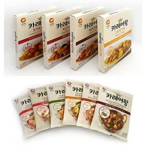 쿨샵 청정원 카레여왕 10종류 맛의 즉석카레 요리, 토마토요구르트