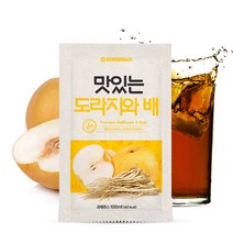 맛있는 배도라지즙 도라지배즙 선물세트 국산 1박스 100ml 30포