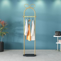 북유럽 심플 금장 행거 철제 미니 행거 코트랙 옷걸이 매장 까페 오피스, U