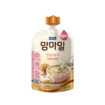 맘마밀 안심 이유식, 가리비와 두부참치, 100g, 1개