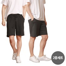 핑크스타 [1+1/무료배송] 베이직 5부 트레이닝 반바지 4color 택2 / 빅사이즈~3XL까지