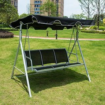 고급프리미엄 3인동시앉는 그네의자 SR2190 흔들의자 스윙체어 펜션체어 야외의자 스윙체어 정원의자 정원벤치 펜션정원 카페의자