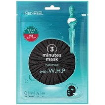 일본직발송 6. MEDIHEAL(메디힐) 【정규품】3미닛 시트 마스크 퓨어마이드 WITH WHP 페이스 마스크 7 시트, One Size, One Color