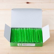 500P 녹말 이쑤시개 업소용 6.5CM 녹색이쑤시개 초록이쑤시개