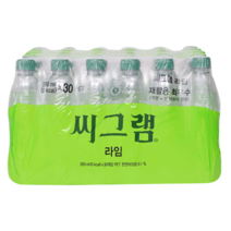 코카콜라 씨그램 라임 350ml, 30개