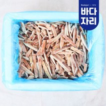 냉동 오징어채 대용량 4kg, 단품