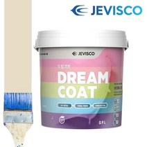 제비스코 드림코트 밀키베이지 0.9L 벽지페인트 셀프 d0129b