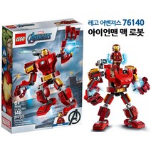 LEGO 76140 Iron Man Mech, 혼합 색상