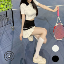 NENAI 여름 여성 골프웨어 골프치마 테니스치마