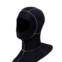 스킨스쿠버 다이빙 모자두꺼운 다이빙 모자 3MM 겨울용 단열 스쿠버 스노클링 고탄력 따뜻한, 01 Silver_03 L