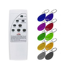 4 주파수 Rfid 카드 리더 라이터 125KHz 복사기 ID 태그 프로그래머 표시기 EM4305 T5577 키 Keyfob, korea, with 10 keys