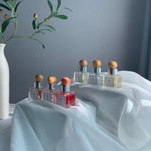 3+1 더퀸비 프리미엄 미니디퓨저 50ml 레드후룻 (차량용 화장실 오피스 디퓨저), 블랙베리망고