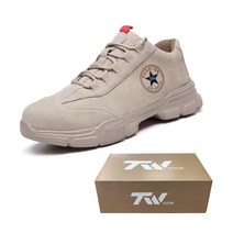 TAE WOL 미끄럼방지 초경량 남자 패션작업화 작업신발 안전화