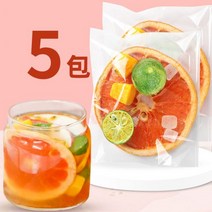 화차 꽃차 자몽 청귤 백향과 동결건조 금귤 레몬 차, 1박스5팩자몽청귤백향과차