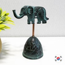 꼬끼리 청동주물 벽화풍경 식탁종 HTB-210, 단품