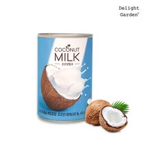 [딜라잇가든]코코넛밀크 400ml x 5캔, 단품, 단품