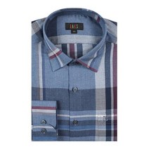 [DAKS]닥스남성셔츠 DIF3SHCL105B1 케어 면 100 하운드투스 네이비셔츠 레귤러핏