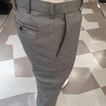 루이까스텔 F/W 남성 골프 스몰지도리 면 레이온 혼방 팬츠 CCMPT003 블랙 루이777