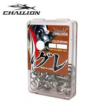 챌리온 벵에돔바늘 바다낚시 구레바늘 CBOX 브라운