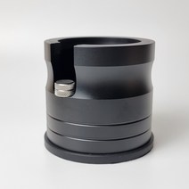 1구 포터필터 거치대 홀더 탬핑 스테이션 블랙 받침대 템핑 정리대 51 54 58mm, 3. 블랙 (B급), 1개