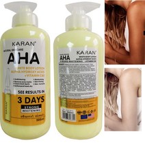500ml 화이트닝 바디 로션 알파 하이드 록시산 + 비타민 C & E 3 일 만에 결과 참조 모이스처라이징 크, 한개옵션0
