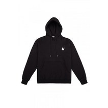 URBANAGE 펠트 로고 후디_블랙 Felt Logo Hoodie_Black