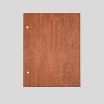 [을지메뉴] 볼트 바인더 A4 메뉴판 우드브라운 + 속지구성 2공바인더 우드 바인더제작 디자인