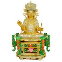 [TK]도금칠보천의약사2자2치*좌대종류2가지*(고좌대1자 연꽃좌대7치) 불상 관세음보살, 고좌대1자