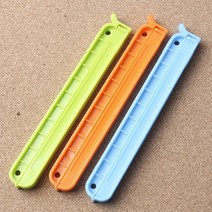 [여로] 3P 파워 봉지집게(16.5CM) 밀봉 클립 휴대용 간편 다용도 위생 차단 개봉