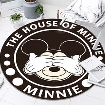 극세사 거실 현관 러그 체커보드 주방매트 도로 워셔블 원형 카페트 발매트 pvc 단모