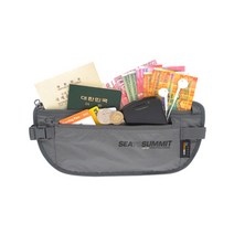 씨투써밋 지갑 머니 벨트 RFID 그레이, 단품