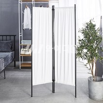 파티션 2단 이동식 가림막 공간분리 칸막이 원룸 인테리어, 2단 (YWH3019)