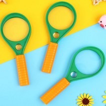 초등 어린이 관찰 실험용 손갑이 돋보기 확대경 방과후유아 유치원 과학놀이 학생 초등과학 유아 과학, 1개