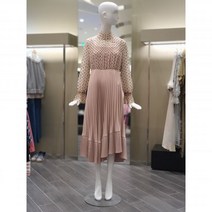 (오즈세컨)도트플리츠드레스O22B9WOP154WO22B9WOP154W