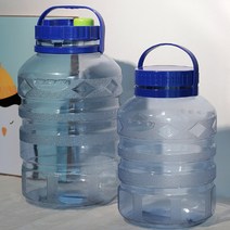 매실주 복분자 담금주 통 발효 대형 매실 과실주 효소 오미자 과일주 페트병 단지 원통, 03. PC 과실주통(블루) 15리터